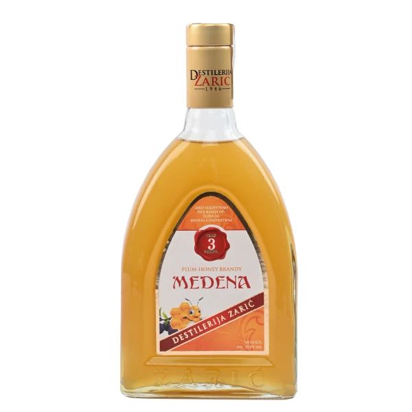 Zarić Medena trogodišnja rakija od šljive, meda i propolisa 0.7l - Slika 1