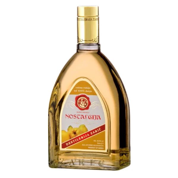 Zarić Nostalgija rakija od dunje sazrela u hrastovim buradima 0.7l - Slika 1