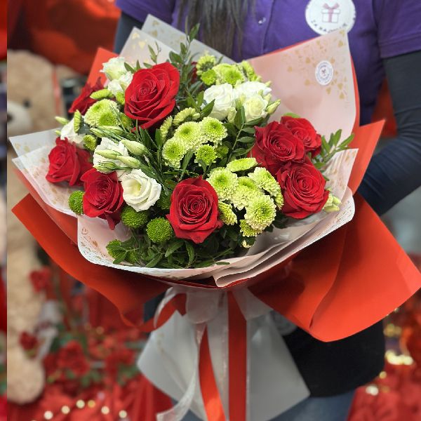 Buket “Oduševljenje u cvjetovima” - Slika 1