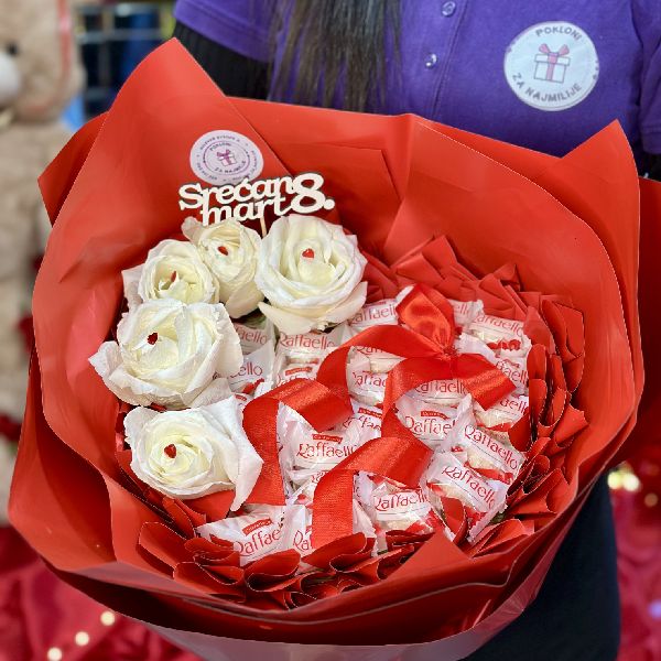 Buket "Beli san ljubavi” - Slika 1