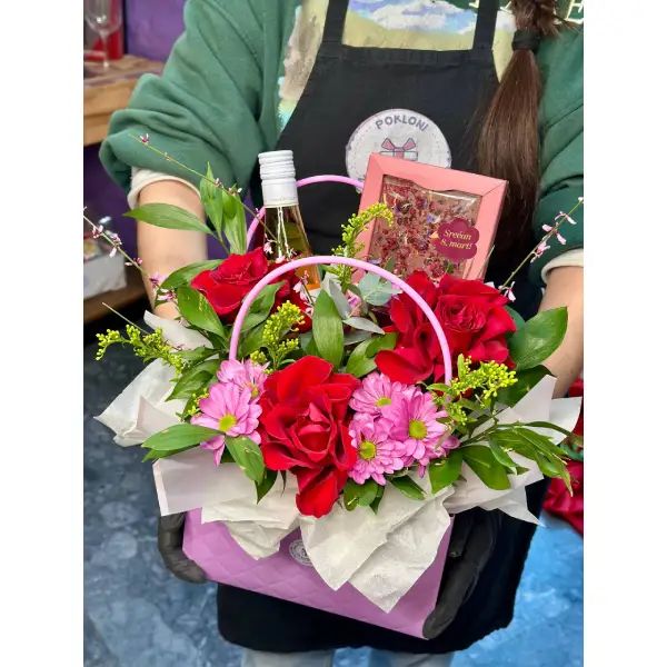"Cvetna korpica 🌹 Poklon Ljubavi " - Slika 1